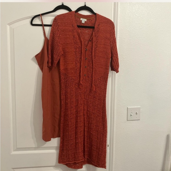 Sundance Dresses & Skirts - Sundance Terracotta Long Sleeve Dress